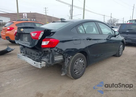 2017 Chevrolet Cruze Ls Manual из США, поврежденный, VIN 1G1BB5SM4H7267153